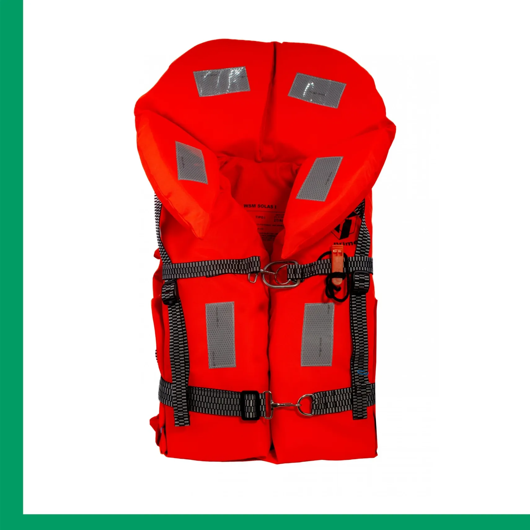 Chaleco Salvavidas Tipo I WSM SOLAS